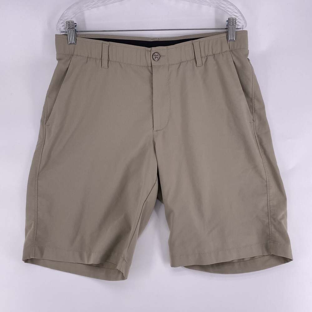 Under Armour Men’s Size 34 Tan Athletic Chino Shorts